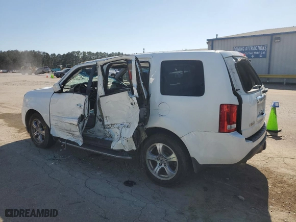 2012 Honda Pilot EX-L with VIN 5FNYF3H59CB042692, listed as a Copart auction lot 48790495 with 203,674 mi miles and Salvage Title. Bid and sale history available at carsss.com. Image 2.