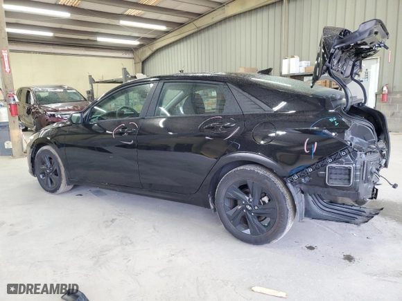 2022 Hyundai Elantra Essential with VIN KMHLM4AG0NU350745, listed as a Copart auction lot 82744014 with 29,633 mi miles and Salvage Title. Bid and sale history available at carsss.com. Image 2.