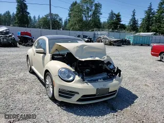 2019 Volkswagen Beetle S with VIN 3VWFD7AT3KM705288, listed as a Copart auction lot 61746364 with 0 mi miles and Salvage Title. Bid and sale history available at carsss.com. Image 10.