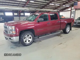 2014 Chevrolet Silverado 1500 LT with VIN 1GCUKREC9EF195006, listed as a Copart auction lot 54220595 with 165,478 mi miles and Clean Title. Bid and sale history available at DreamBid. Image 1.