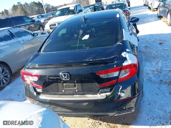 2022 Honda Accord Sedan Sport SE with VIN 1HGCV1F45NA003994, listed as a IAAI auction lot 41398193 with 36,169 mi miles. Bid and sale history available at carsss.com. Image 16.