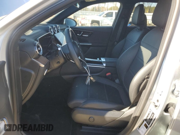2023 Mercedes-Benz GLC with VIN W1NKM4GB3PF002580, listed as a Copart auction lot 82312704 with 0 mi miles and Salvage Title. Bid and sale history available at carsss.com. Image 7.