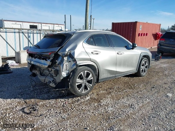 2020 Lexus UX with VIN JTHX9JBHXL2024682, listed as a IAAI auction lot 41426202 with 31,764 mi miles. Bid and sale history available at carsss.com. Image 4.