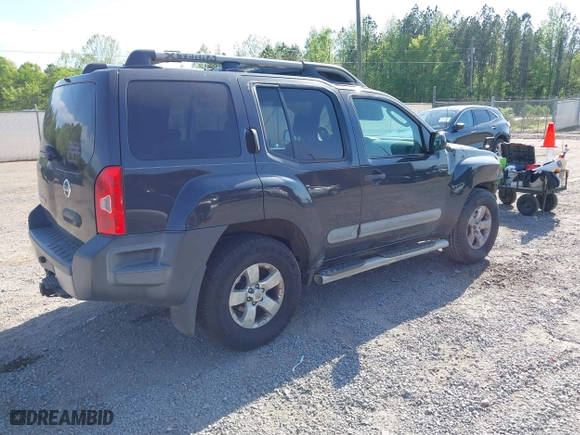 2011 Nissan Xterra Pro-4X with VIN 5N1AN0NW2BC500550, listed as a IAAI auction lot 41896827 with 1 mi miles. Bid and sale history available at carsss.com. Image 4.