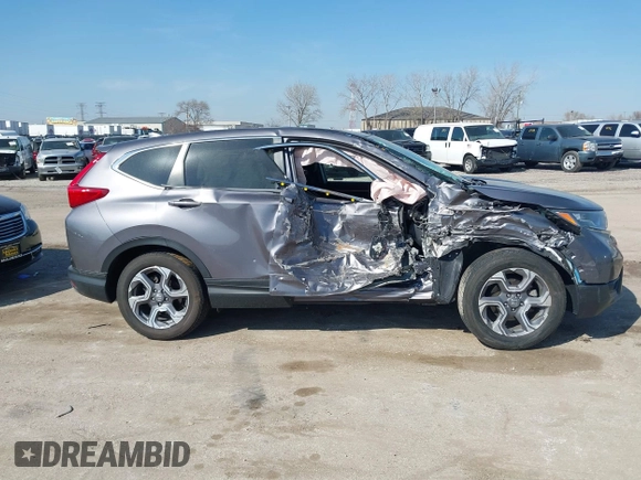 2018 Honda CR-V EX with VIN 7FARW2H5XJE047870, listed as a IAAI auction lot 41777145 with 50,358 mi miles and . Bid and sale history available at carsss.com. Image 13.
