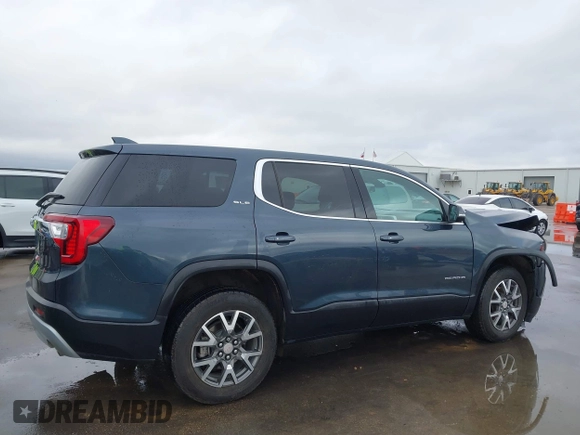 2020 GMC Acadia SLE with VIN 1GKKNKLA2LZ172190, listed as a IAAI auction lot 41113933 with 96,761 mi miles and . Bid and sale history available at carsss.com. Image 13.