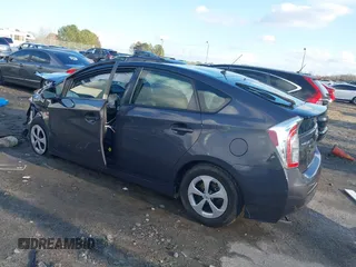 2015 Toyota Prius Four with VIN JTDKN3DU7F1984792, listed as a IAAI auction lot 41132250 with 1 mi miles. Bid and sale history available at carsss.com. Image 3.