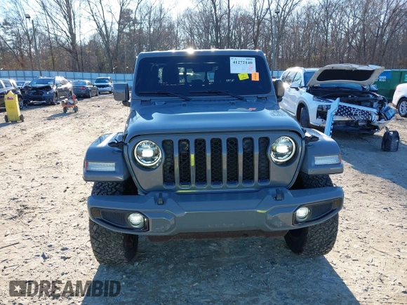 2022 Jeep Gladiator High Altitude with VIN 1C6HJTFGXNL124571, listed as a IAAI auction lot 41272140 with 14,198 mi miles and . Bid and sale history available at DreamBid. Image 13.