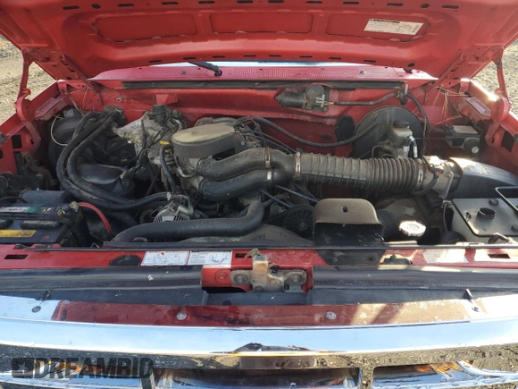 1996 Ford F-150 with VIN 1FTEX14N7TKA17710, listed as a Copart auction lot 76341824 with 215,390 mi miles and Salvage Title. Bid and sale history available at carsss.com. Image 11.