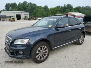 2016 Audi Q5 Premium Plus with VIN WA1L2AFP6GA112558, listed as a Copart auction lot 59723805 with 118,868 mi miles and Salvage title. Bid and sale history available at DreamBid. Image 1.