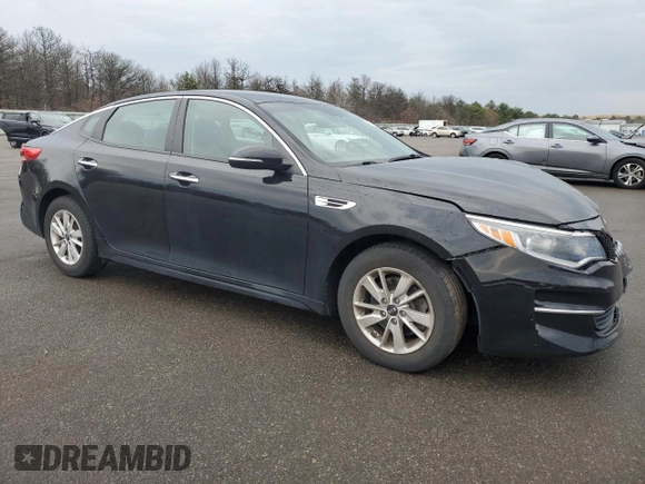 2017 Kia Optima LX with VIN 5XXGT4L39HG138715, listed as a Copart auction lot 53119475 with 44,936 mi miles and Salvage Title. Bid and sale history available at carsss.com. Image 4.