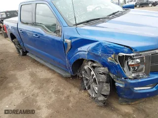 2022 Ford F-150 XL with VIN 1FTFW1E82NKE41217, listed as a IAAI auction lot 41710276 with 26,731 mi miles. Bid and sale history available at carsss.com. Image 6.