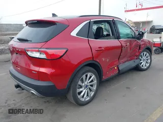 2021 Ford Escape Titanium Hybrid with VIN 1FMCU9DZ1MUA01599, listed as a IAAI auction lot 41912441 with 20,660 mi miles and . Bid and sale history available at DreamBid. Image 4.