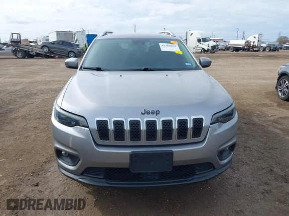 2021 Jeep Cherokee Altitude with VIN 1C4PJLLB7MD134707, listed as a IAAI auction lot 41368893 with 47,797 mi miles. Bid and sale history available at carsss.com. Image 12.