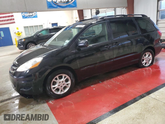 2008 Toyota Sienna CE with VIN 5TDZK23C58S191376, listed as a Copart auction lot 53184295 with 143,793 mi miles and Salvage Title. Bid and sale history available at carsss.com. Image 1.