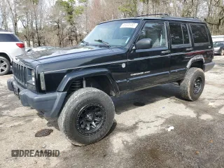 1999 Jeep Cherokee Sport with VIN 1J4FF68S1XL671309, listed as a Copart auction lot 48005485 with 177,658 mi miles and Salvage Title. Bid and sale history available at carsss.com. Image 1.