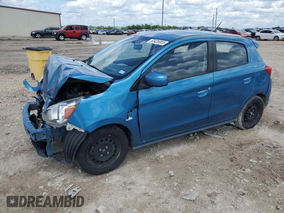 2017 Mitsubishi Mirage ES z VIN ML32A3HJ9HH022423, wystawiony jako Copart lot #53426955 z przebiegiem 89 140 mil mil oraz Szkoda całkowita • Salvage title. Historia ofert i sprzedaży dostępna na DreamBid. Obrazek 1.