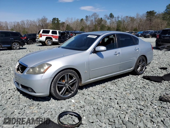 2006 Infiniti M45 Sport with VIN JNKBY01E66M202241, listed as a Copart auction lot 50506935 with 182,627 mi miles and Salvage Title. Bid and sale history available at carsss.com. Image 1.