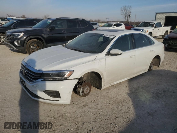 2021 Volkswagen Passat SE with VIN 1VWSA7A36MC013487, listed as a Copart auction lot 47093925 with 71,917 mi miles and Salvage title. Bid and sale history available at DreamBid. Image 1.