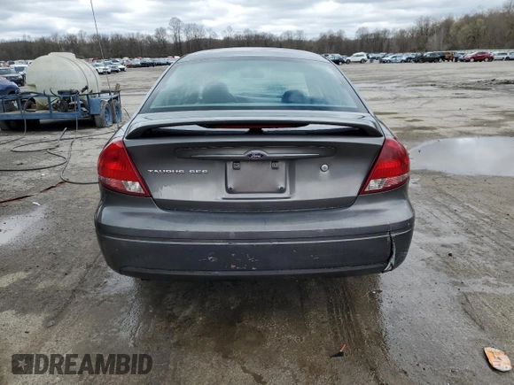 2004 Ford Taurus SES with VIN 1FAFP55U34A113140, listed as a Copart auction lot 53606615 with 99,800 mi miles and Salvage Title. Bid and sale history available at DreamBid. Image 6.