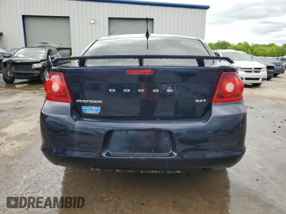 2012 Dodge Avenger SXT z VIN 1C3CDZCBXCN212144, wystawiony jako Copart lot #58366605 z przebiegiem 159 384 mil mil oraz Szkoda całkowita • Salvage title. Historia ofert i sprzedaży dostępna na DreamBid. Obrazek 6.