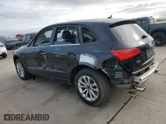 2015 Audi Q5 Premium Plus with VIN WA1LFAFP1FA124152, listed as a Copart auction lot 50618735 with 83,027 mi miles and Salvage Title. Bid and sale history available at carsss.com. Image 2.