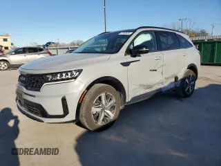 2023 Kia Sorento EX z VIN 5XYRH4LF1PG200140, wystawiony jako Copart lot #47762835 z przebiegiem 25 344 mil mil oraz Szkoda całkowita • Salvage title. Historia ofert i sprzedaży dostępna na DreamBid. Obrazek 1.
