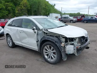 2014 Toyota Venza LE with VIN 4T3BA3BB2EU057602, listed as a IAAI auction lot 42260432 with 121,242 mi miles and . Bid and sale history available at DreamBid. Image 1.