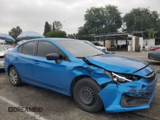 2022 Subaru Impreza with VIN 4S3GKAB62N3610522, listed as a Copart auction lot 62023365 with 43,292 mi miles and Salvage title. Bid and sale history available at DreamBid. Image 4.