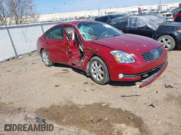 2004 Nissan Maxima SE with VIN 1N4BA41EX4C911728, listed as a IAAI auction lot 41685652 with Not provided miles and . Bid and sale history available at DreamBid. Image 1.