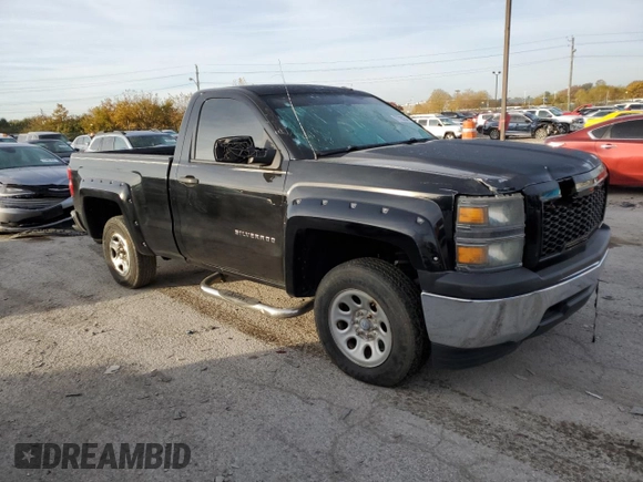 2014 Chevrolet Silverado 1500 Work Truck with VIN 1GCNKPEC6EZ231032, listed as a Copart auction lot 77728254 with 120,022 mi miles and Salvage Title. Bid and sale history available at DreamBid. Image 4.