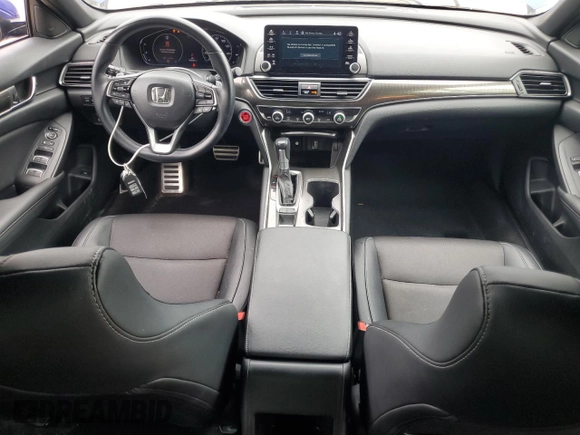 2019 Honda Accord Sport with VIN 1HGCV1F37KA093166, listed as a Copart auction lot 54473235 with 102,640 mi miles and Salvage Title. Bid and sale history available at DreamBid. Image 8.
