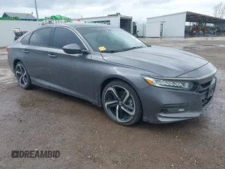 2020 Honda Accord Sport z VIN 1HGCV1F35LA152913, wystawiony jako IAAI lot #41878670 z przebiegiem 77 698 mil mil oraz . Historia ofert i sprzedaży dostępna na DreamBid. Obrazek 1.