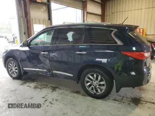 2015 Infiniti QX60 with VIN 5N1AL0MM6FC556695, listed as a Copart auction lot 56818345 with 139,502 mi miles and Salvage title. Bid and sale history available at DreamBid. Image 2.