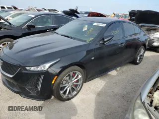 2023 Cadillac CT5 Sport with VIN 1G6DU5RK4P0118735, listed as a Copart auction lot 75084164 with 0 mi miles and Non Repairable. Bid and sale history available at carsss.com. Image 1.