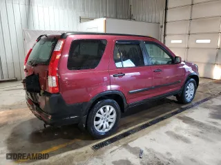 2005 Honda CR-V EX with VIN SHSRD778X5U328575, listed as a Copart auction lot 45533985 with 301,244 mi miles and Salvage Title. Bid and sale history available at carsss.com. Image 3.