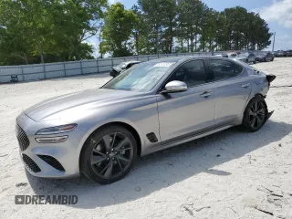 2022 Genesis G70 3.3T z VIN KMTG54TEXNU081802, wystawiony jako Copart lot #53719155 z przebiegiem 38 609 mil mil oraz Szkody całkowita. Historia ofert i sprzedaży dostępna na DreamBid. Obrazek 1.