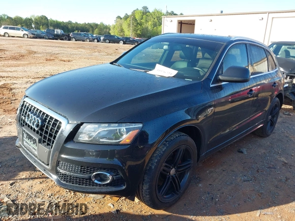 2012 Audi Q5 Premium Plus with VIN WA1DKAFP2CA009491, listed as a IAAI auction lot 41976724 with 109,106 mi miles and . Bid and sale history available at DreamBid. Image 2.