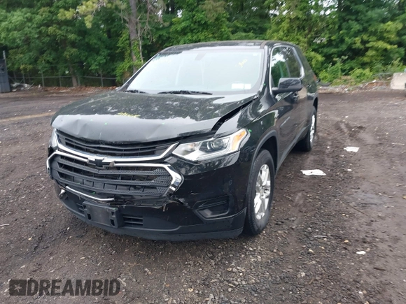 2021 Chevrolet Traverse LS with VIN 1GNERFKW3MJ252834, listed as a IAAI auction lot 42505849 with 55,012 mi miles and . Bid and sale history available at DreamBid. Image 6.
