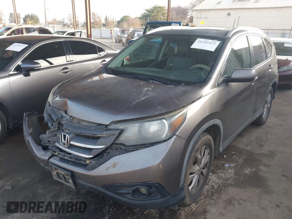 2013 Honda CR-V EX-L with VIN 5J6RM3H75DL048980, listed as a IAAI auction lot 41265422 with 221,519 mi miles and . Bid and sale history available at DreamBid. Image 17.