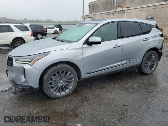 2024 Acura RDX w/A-Spec Advance Package with VIN 5J8TC2H83RL012828, listed as a Copart auction lot 72732824 with 7,135 mi miles and Salvage Title. Bid and sale history available at carsss.com. Image 1.