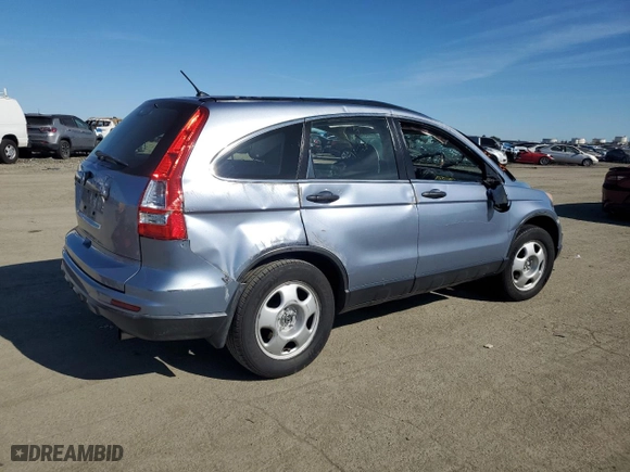 2011 Honda CR-V LX with VIN JHLRE3H3XBC014825, listed as a Copart auction lot 46179965 with 214,818 mi miles and Salvage Title. Bid and sale history available at carsss.com. Image 3.