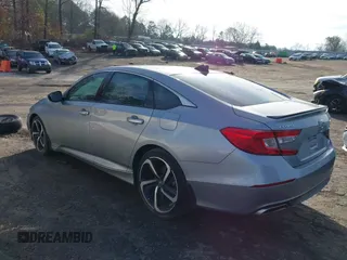 2022 Honda Accord Sedan Sport SE with VIN 1HGCV1F43NA039506, listed as a IAAI auction lot 41200374 with 67,006 mi miles. Bid and sale history available at carsss.com. Image 3.