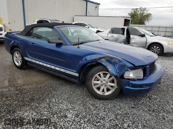 2008 Ford Mustang Deluxe with VIN 1ZVHT84N685143447, listed as a Copart auction lot 48021925 with 79,302 mi miles and Salvage Title. Bid and sale history available at carsss.com. Image 4.