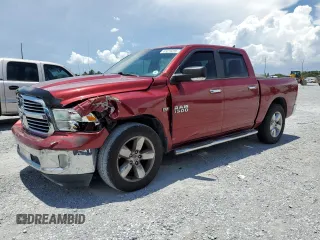 2015 Ram 1500 Big Horn with VIN 1C6RR6LT5FS729802, listed as a Copart auction lot 61616595 with 185,196 mi miles and Salvage title. Bid and sale history available at DreamBid. Image 1.