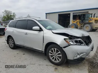 2015 Nissan Pathfinder SL с VIN 5N1AR2MM1FC712782, выставлен на аукционе Copart как лот 51149285 с пробегом 150 306 миль миль и Списание • Salvage title. История ставок и продаж доступна на DreamBid. Изображение 4.