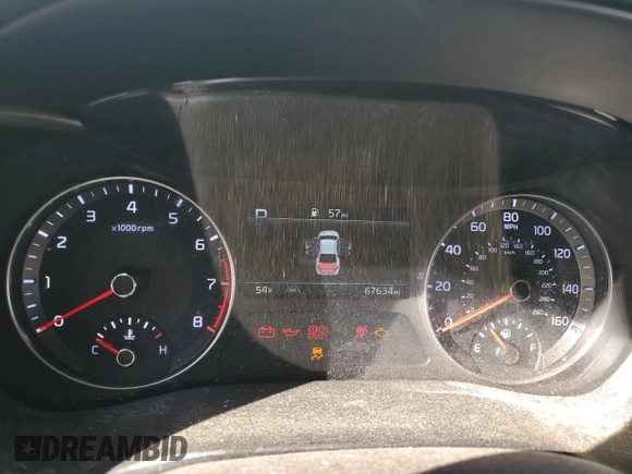 2022 Kia Forte LXS with VIN 3KPF24AD4NE462301, listed as a Copart auction lot 47878545 with 67,634 mi miles and Salvage Title. Bid and sale history available at DreamBid. Image 9.