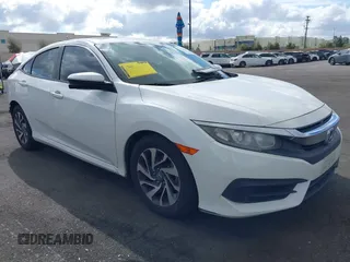 2017 Honda Civic Sedan EX with VIN 2HGFC2F7XHH553801, listed as a IAAI auction lot 41910095 with 104,962 mi miles. Bid and sale history available at carsss.com. Image 1.