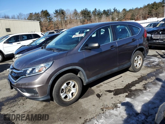 2015 Honda CR-V LX with VIN 5J6RM4H32FL131871, listed as a Copart auction lot 43641615 with 93,860 mi miles and Salvage Title. Bid and sale history available at DreamBid. Image 1.