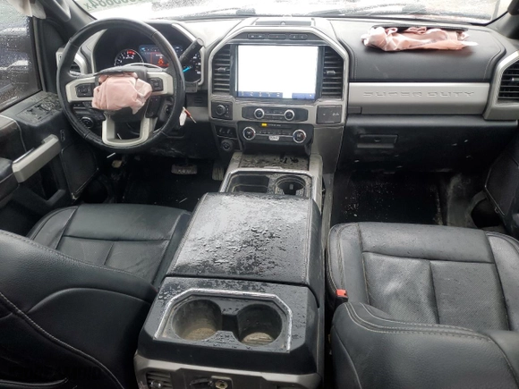 2022 Ford Super Duty F-350 SRW XL with VIN 1FT8W3BT0NEE33175, listed as a Copart auction lot 85955884 with 74,121 mi miles and Salvage Title. Bid and sale history available at carsss.com. Image 8.